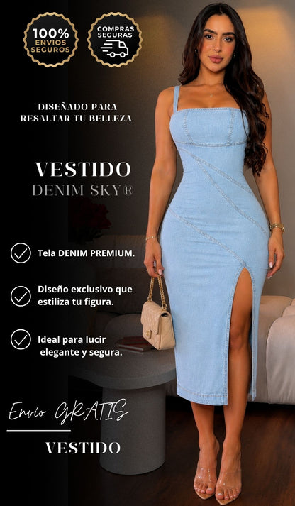 VESTIDO DENIM SKY®