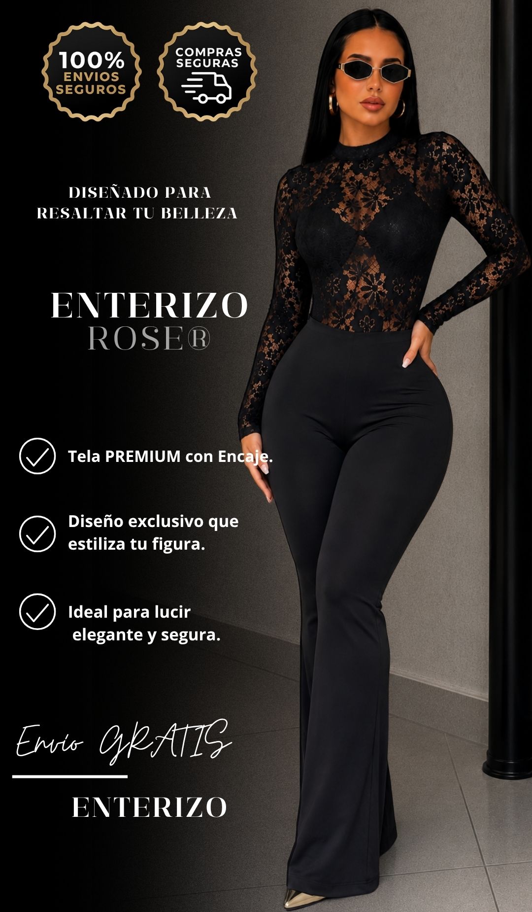 ENTERIZO ROSE®