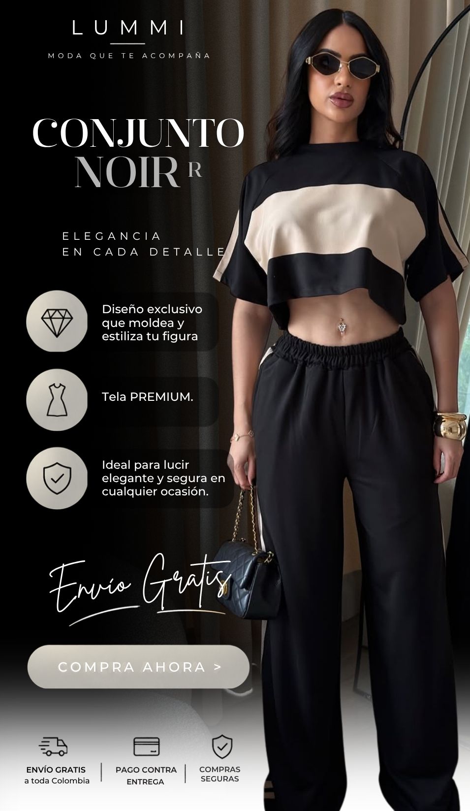 CONJUNTO NOIR®