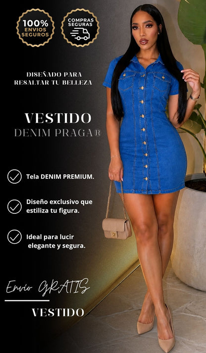 VESTIDO DENIM PRAGA®