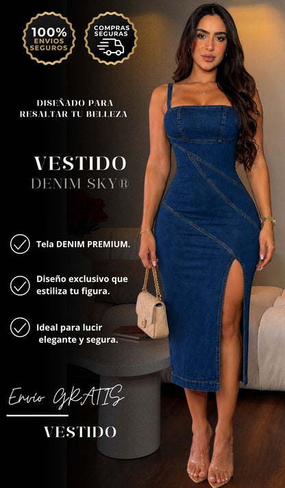 VESTIDO DENIM SKY®