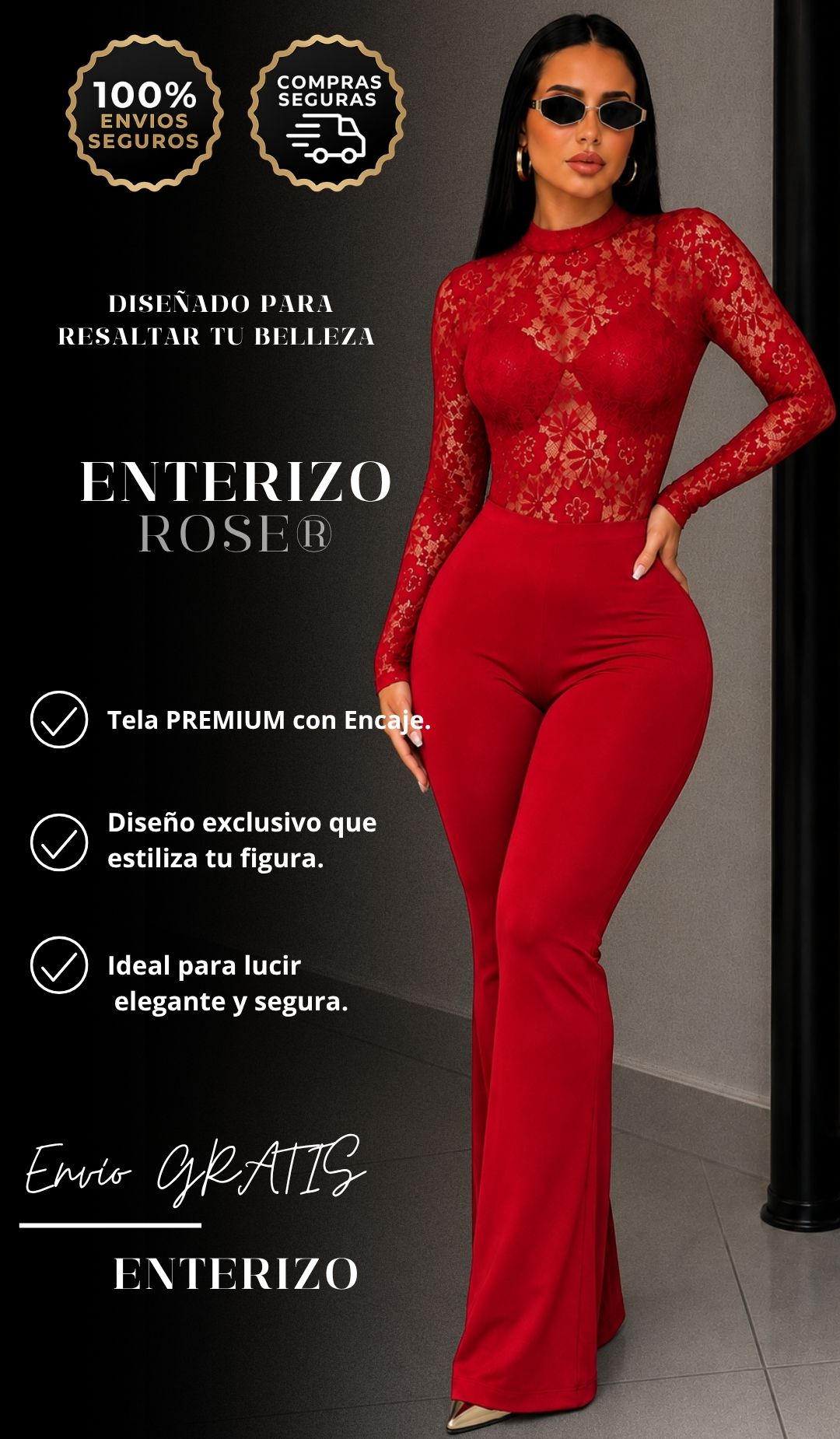 ENTERIZO ROSE®